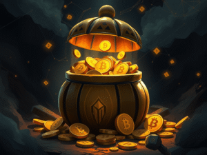 A pot containing bitcoin symbolizing crypto scam tactics explaining What is a honeypot crypto scam
