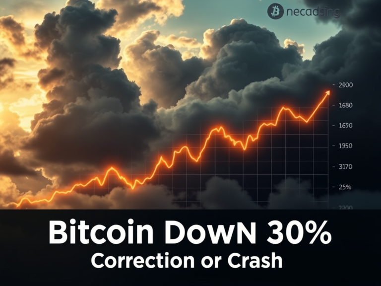 Bitcoin Down 30%: Correction or Crash? A Beginner’s Guide (Nov 2025)